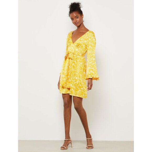 NWT BCBGMAXAZRIA Delilah Long Sleeve Dress, size Medium - Picture 11 of 12